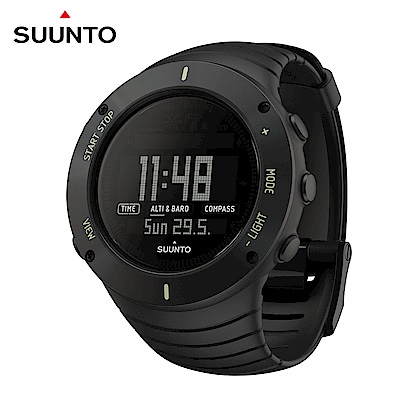 SUUNTO Ultimate Black 時尚設計戶外功能運動錶