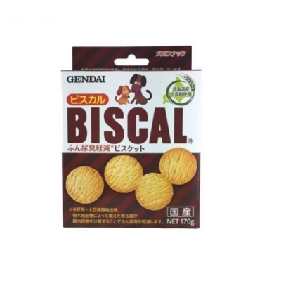 日本GENDAI現代-BISCAL必吃客消臭餅乾 170g (OD1127)
