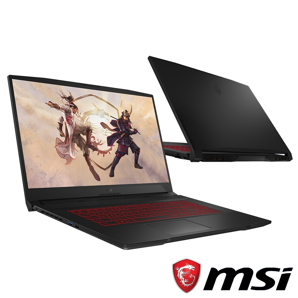 MSI微星 Katana GF76 11UE-472TW 17吋電競筆電(i7-11800H/16G/RTX3060-6G/512G SSD/Win11/FHD/144Hz)