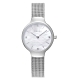 OBAKU 閃耀貝殼晶鑽時尚腕錶-銀X白(V241LXCWMC)/29mm product thumbnail 1