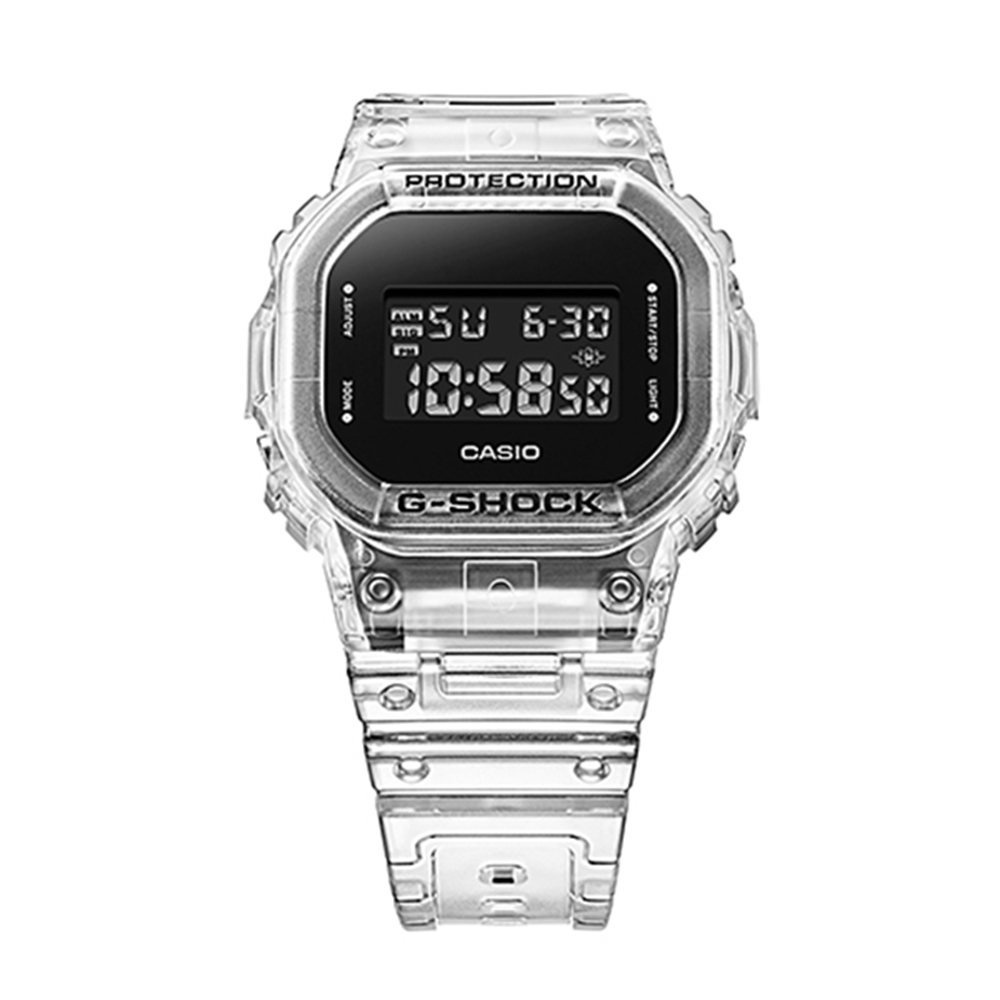 CASIO G-SHOCK 半透明系列電子腕錶DW-5600SKE-7 | G-SHOCK | Yahoo奇摩