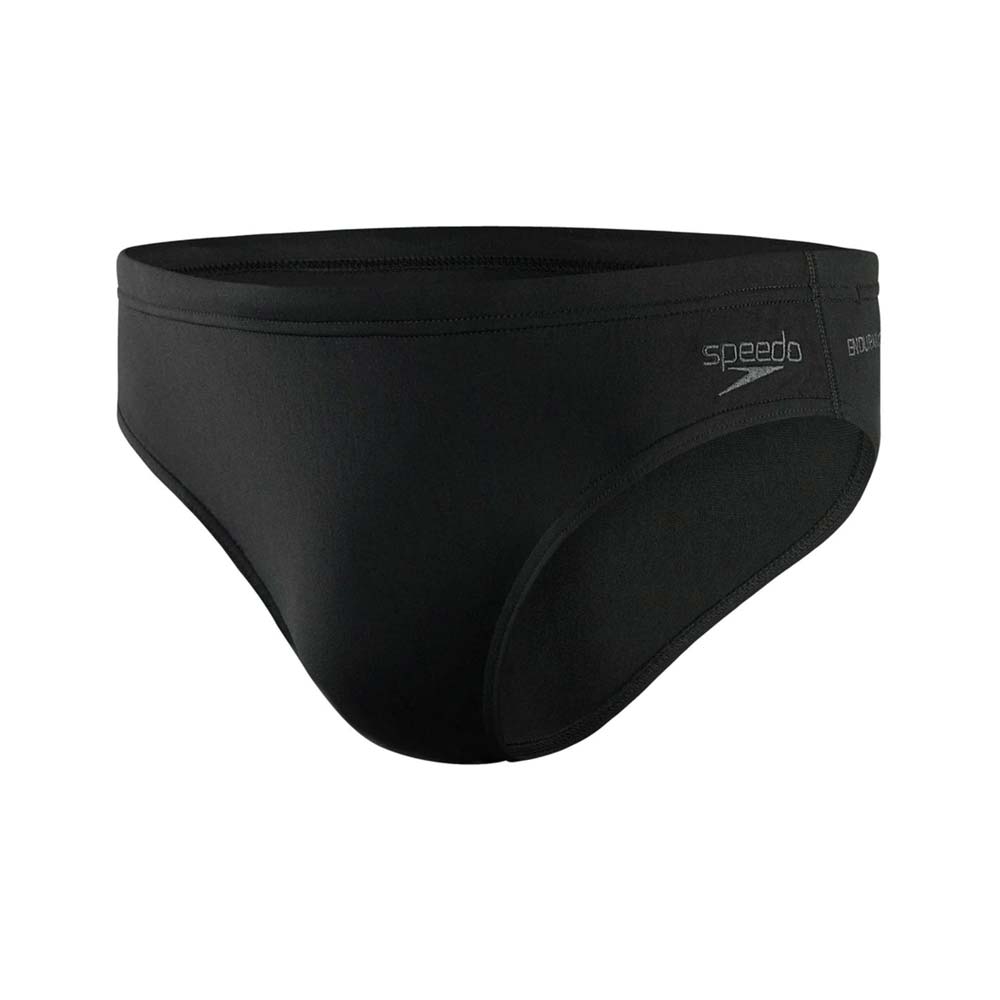 SPEEDO ECO ENDURANCE+男運動三角泳褲-泳裝 游泳 戲水 SD8134490001 黑深灰