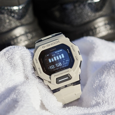 CASIO 卡西歐 G-SHOCK 路跑多功能藍芽運動手錶 送禮推薦 GBD-200UU-9