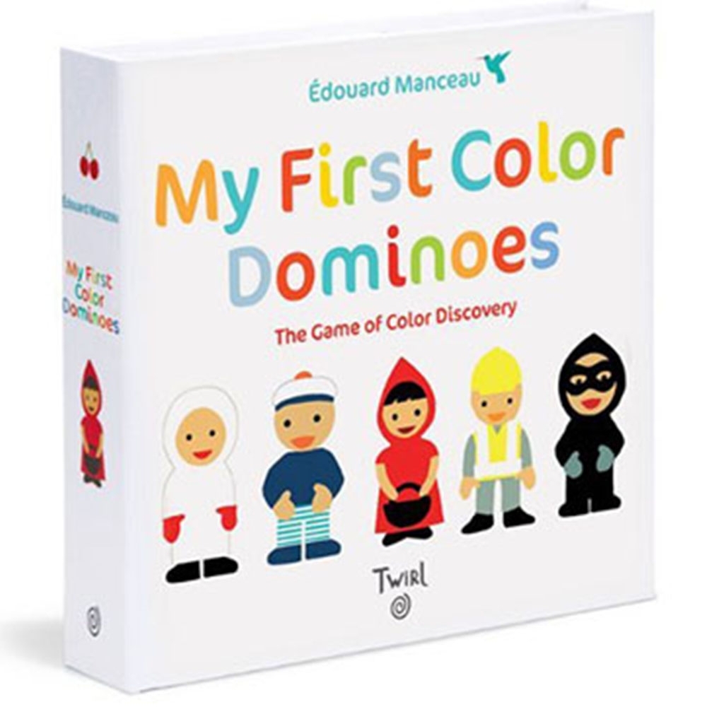 My First Color Dominoes 我的第一本彩色骨牌遊戲紙卡書 | 拾書所