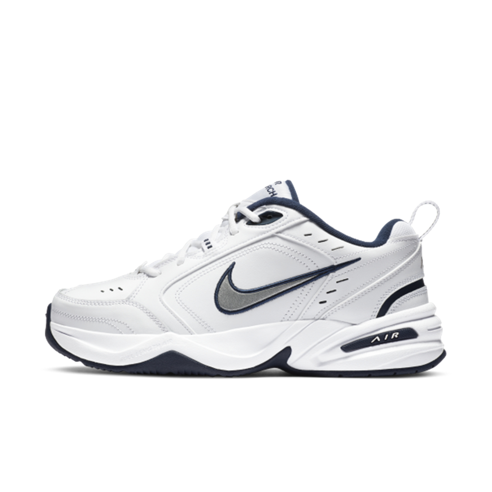 NIKE AIR MONARCH IV男慢跑鞋-白藍-415445102