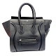 CELINE Luggage Mini經典款小牛皮手提冏包(黑) product thumbnail 1