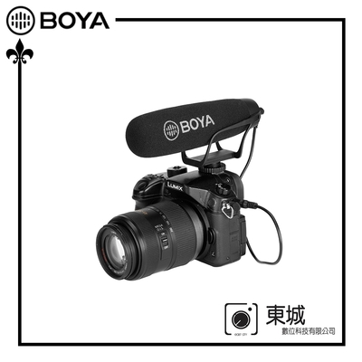 BOYA 博雅 BY-BM2021 輕量級機頂麥克風 (東城代理公司貨)