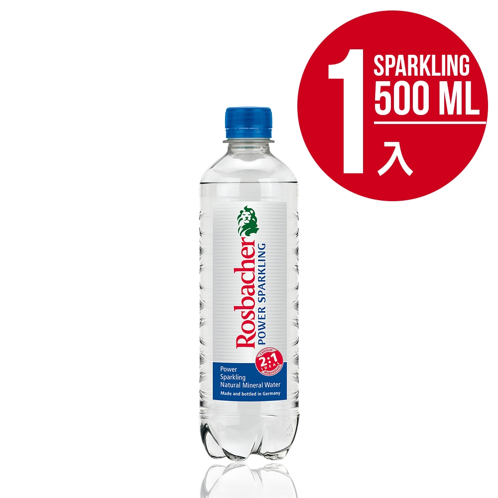 Rosbacher德國洛斯巴赫 平衡補給氣泡礦泉水(500ml)