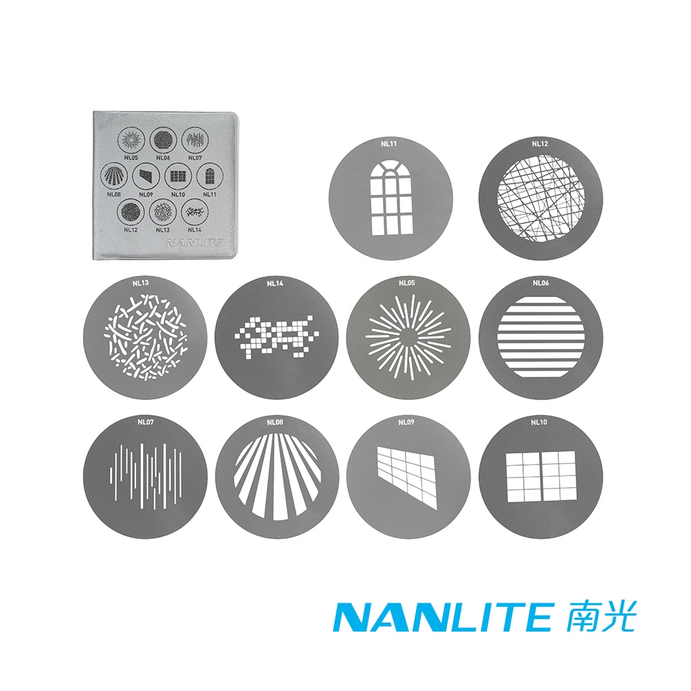 NANLITE 南光/南冠 南光 FMM卡口投影片組1 (10片)