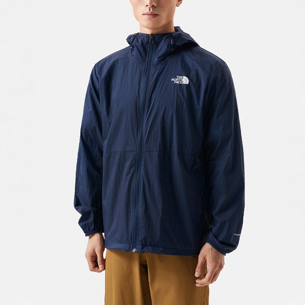 The North Face 北臉 外套 男款 運動連帽外套 風衣外套 M MFO FAST HIKE WIND JACKET 藍 NF0A7WAN8K2