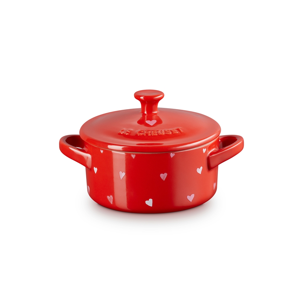 Le Creuset 甜心系列 迷你圓烤盅 胭脂紅