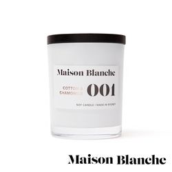 澳洲 Maison Blanche 棉花＆洋甘菊Cotton & Chamomile 200g 香氛蠟燭