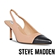 STEVE MADDEN-KLING 拼接尖頭繞踝高跟鞋-米杏色 product thumbnail 1