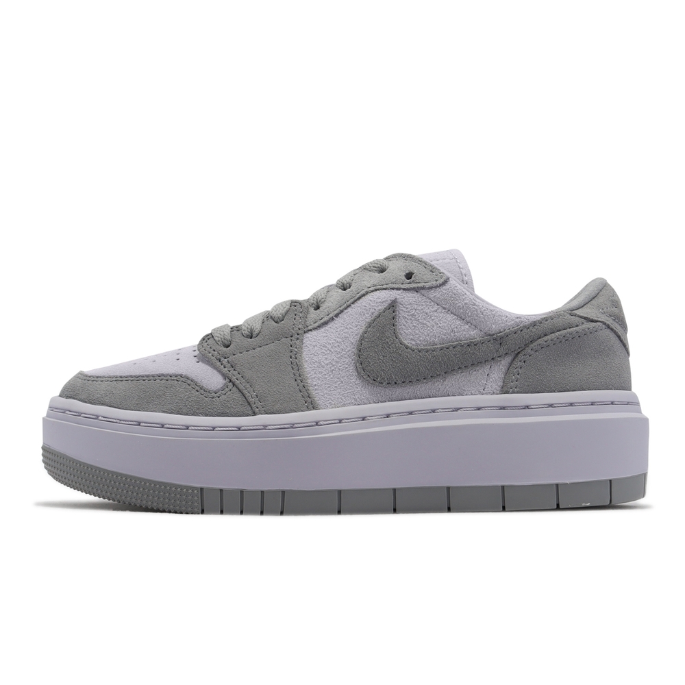 Nike Wmns Air Jordan 1 Elevate Low 女鞋灰厚底AJ1 Stealth DH7004