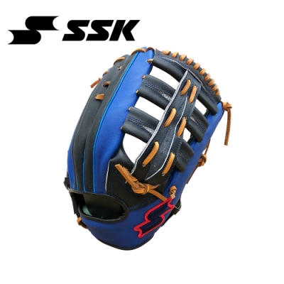 SSK  KPG250 SERIES 棒壘手套(藍紅標)  黑/寶藍  KPG250-9063G