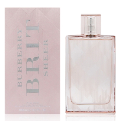 *BURBERRY Brit Sheer粉紅風格女性淡香水100ml