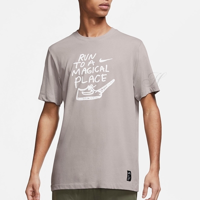 NIKE 耐吉 上衣 短袖 運動 男款 灰咖啡 AO0651-033 AS M NK DRY TEE DFC MGIC PLCE