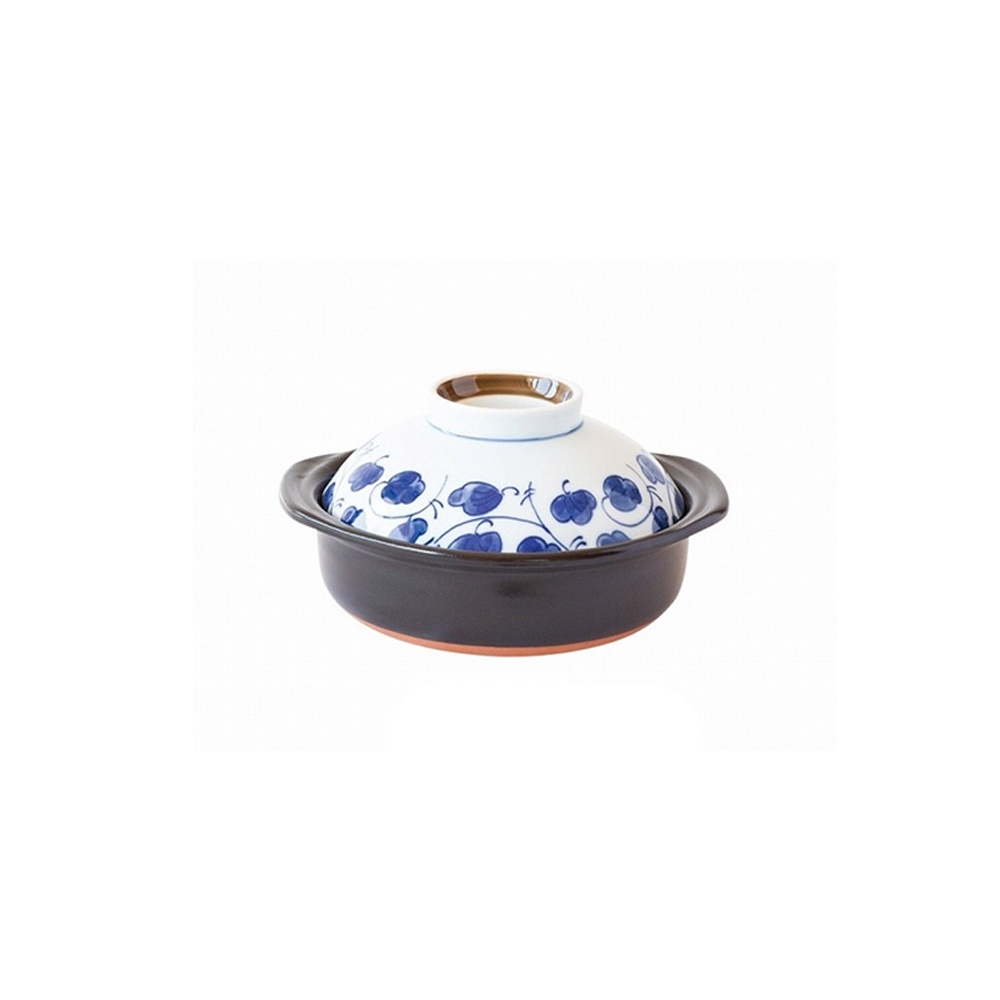 日本佐治陶器日本製一人食土鍋/湯鍋(850ML)-蔦柄款| 塔吉鍋/陶鍋/砂鍋| Yahoo奇摩購物中心