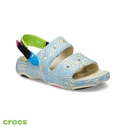 Crocs卡駱馳 (中性鞋) 經典地形圖特林涼鞋-208254-2Y3