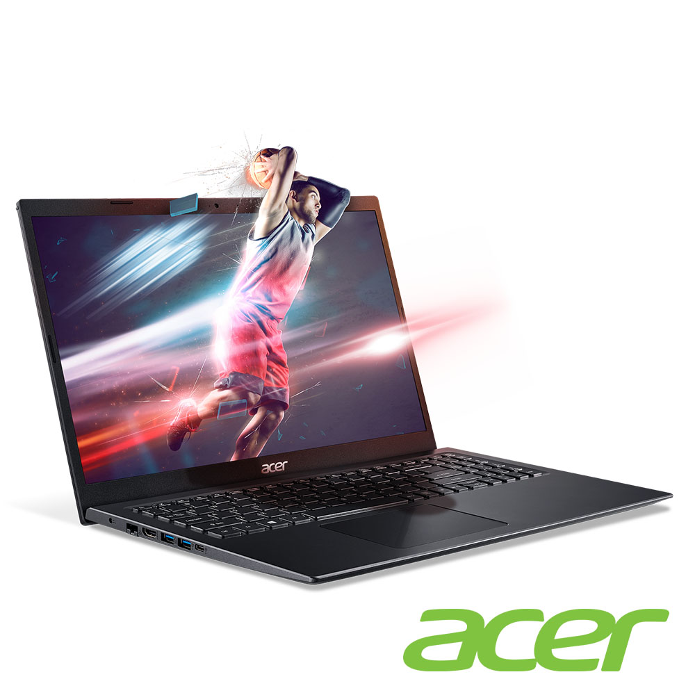 Acer A515-56G-58U0 15吋筆電(i5-1135G7/MX350/8G/512G SSD/Aspire 5/黑)