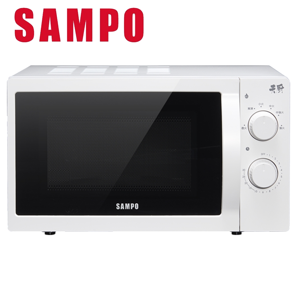 SAMPO 聲寶 20L轉盤式機械微波爐 RE-N120TR