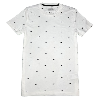 Hollister HCO 男性 短袖 T恤 白色 2371