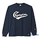 Champion CASUAL刺繡貼布Logo長袖Tee(深藍色) product thumbnail 1