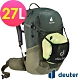 【deuter 德國】 FUTURA  27L透氣網架背包3400321墨綠卡其/登山包/健行包/戶外休閒包* product thumbnail 1