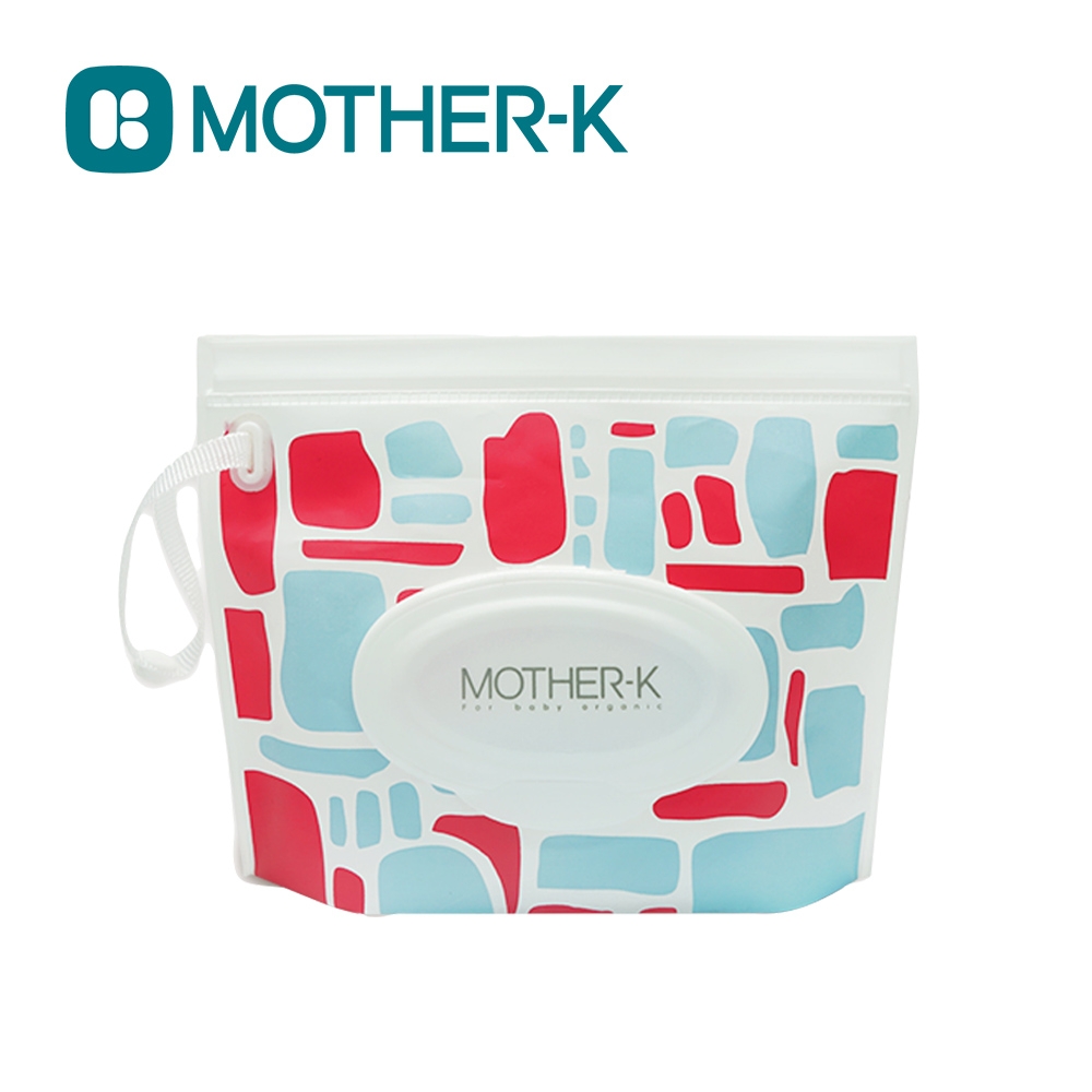 MOTHER-K 韓國 頂級嬰兒乾濕兩用紙巾攜帶包 25抽
