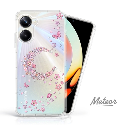 Meteor realme 10 Pro 奧地利水鑽殼 - 櫻月