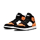 Nike 休閒鞋 Jordan Access 運動 男鞋 喬丹 高筒 皮革 質感 球鞋 穿搭 黑 橘 AR3762-008 product thumbnail 1