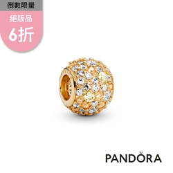 【Pandora官方直營】金色密鑲串飾-絕版品