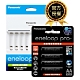 【Panasonic國際牌】BQ-CC63智控8槽充電器+eneloop pro鎳氫充電電池3號4入 product thumbnail 1