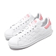 adidas 休閒鞋 Stan Smith 復古 低筒 女鞋 愛迪達 三葉草 皮革鞋面 基本款 史密斯 白 粉 EF6865 product thumbnail 1