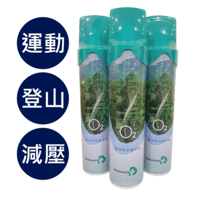 (2入組)貝斯美德 O2純氧隨身瓶 氧氣罐 氧氣瓶 登山運動-9000c.c.