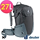 【deuter 德國】 FUTURA  27L透氣網架背包3400321黑水藍/登山包/健行包/戶外休閒包* product thumbnail 1