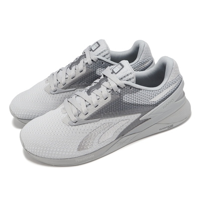 Reebok 訓練鞋 Nano X3 女鞋 灰 銀 穩定 支撐 緩衝 運動鞋 100033775