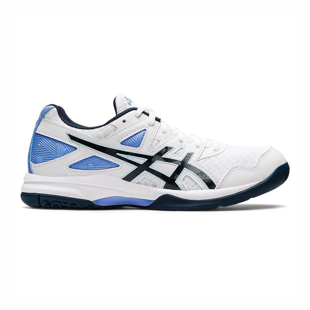 Asics GEL-Task 2 [1072A038-104] 男女 排球鞋 運動 訓練 支撐 耐用 穩定 亞瑟士 白藍