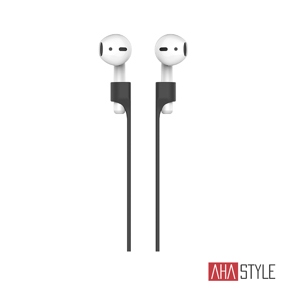 AHAStyle AirPods 專用 磁吸版 運動防丟繩 黑