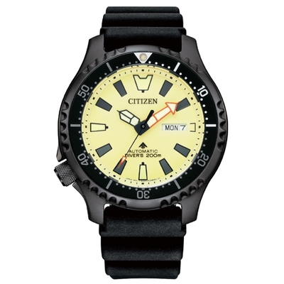 CITIZEN 星辰錶 鋼鐵河豚 限量 潛水錶(NY0138-14X)44mm