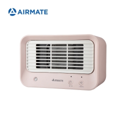 AIRMATE艾美特 人體感知美型陶瓷式電暖器 HP060M-粉白