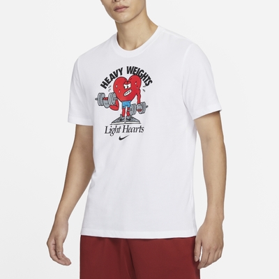 NIKE 上衣 男款 短袖上衣 運動 AS M NK DF TEE HUMOR 1 白 DZ2744-100