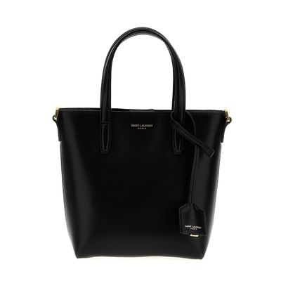 【YSL】SAINT LAURENT Mini Toy Shopping 迷你 托特包 肩背包 斜背包 購物袋 黑色 773995