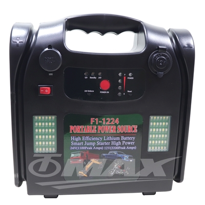 ZSK 智慧型全自動12V/24V 救車緊急啟動電源F1-1224