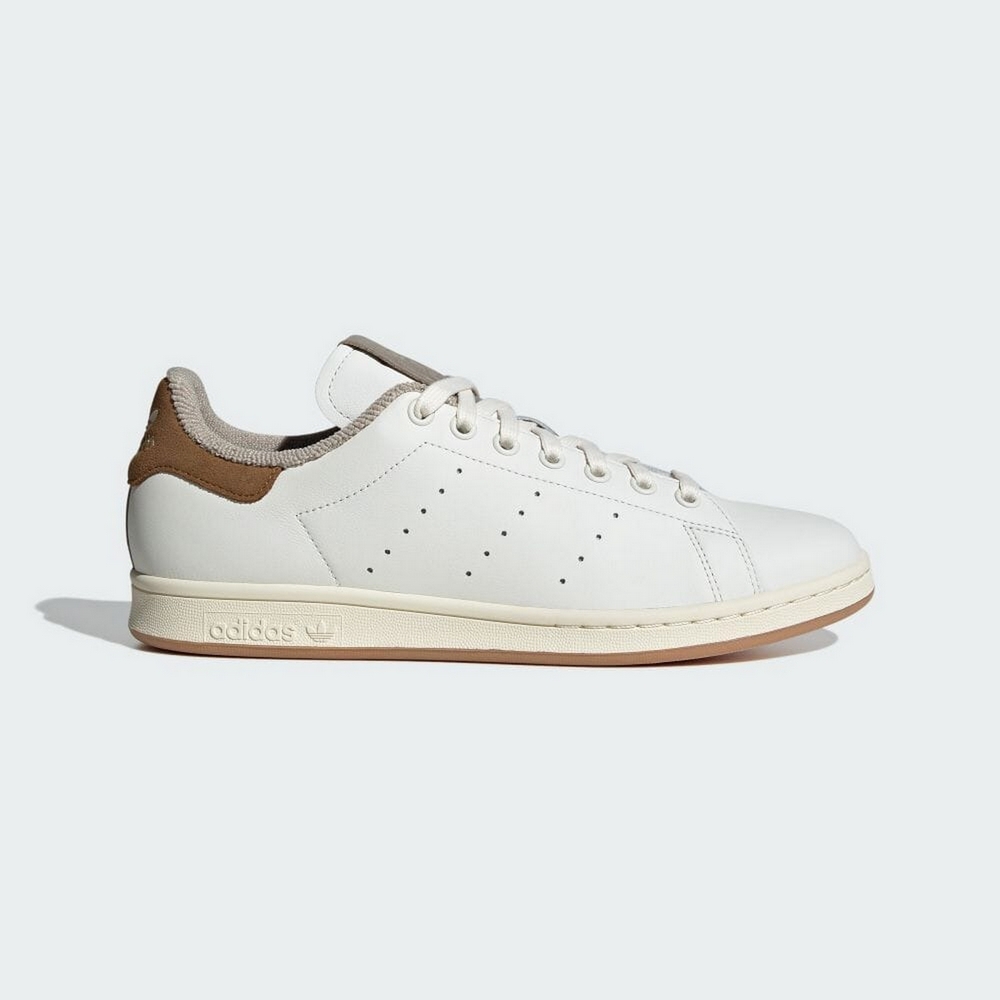 ADIDAS ORIGINALS STAN SMITH 男休閒鞋-米/卡其色-ID2031 | 休閒鞋