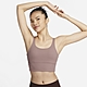 NIKE AS W NK ALATE SOLO RIB BRA 女運動內衣-紫紅-FZ6508208 product thumbnail 1