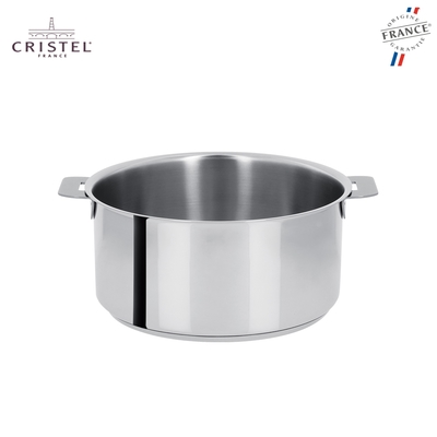 法國CRISTEL鍋具MUTINE系列 三層不鏽鋼湯鍋26公分-F26Q(法國原裝進口)
