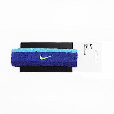 Nike Swoosh [AC2285-416] 頭帶 運動 籃球 跑步 訓練 吸濕排汗 舒適 止汗帶 藍