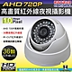 【CHICHIAU】AHD 720P 36燈紅外線半球型監視器攝影機 product thumbnail 1