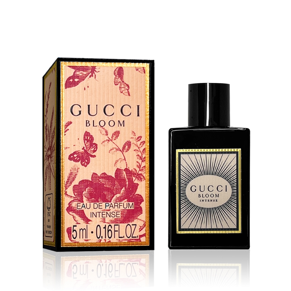 GUCCI Bloom Intense 花悅魅意濃郁女性淡香精 5ML 沾式小香